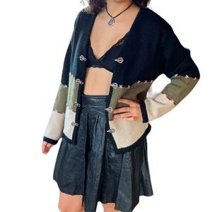 Unique Christmas/Winter sweater cardigan